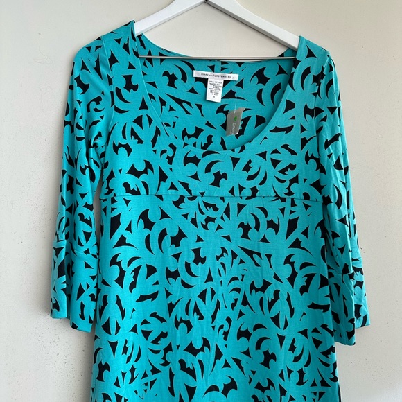 Diane Von Furstenberg Laetitia Silk Dress NWT - Picture 3 of 5